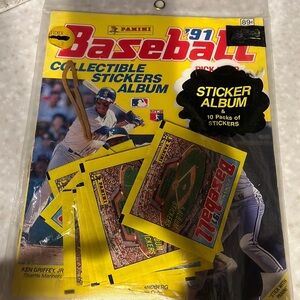 Panini Vintage sticker album and Stickers new old stock